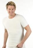 Medima Classic - Herren-Hemd (kurzarm) 100% Angora - Weiß
