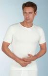 Medima Classic - Herren-Unterhemd (1/4 Arm) 50% Angora - Weiß